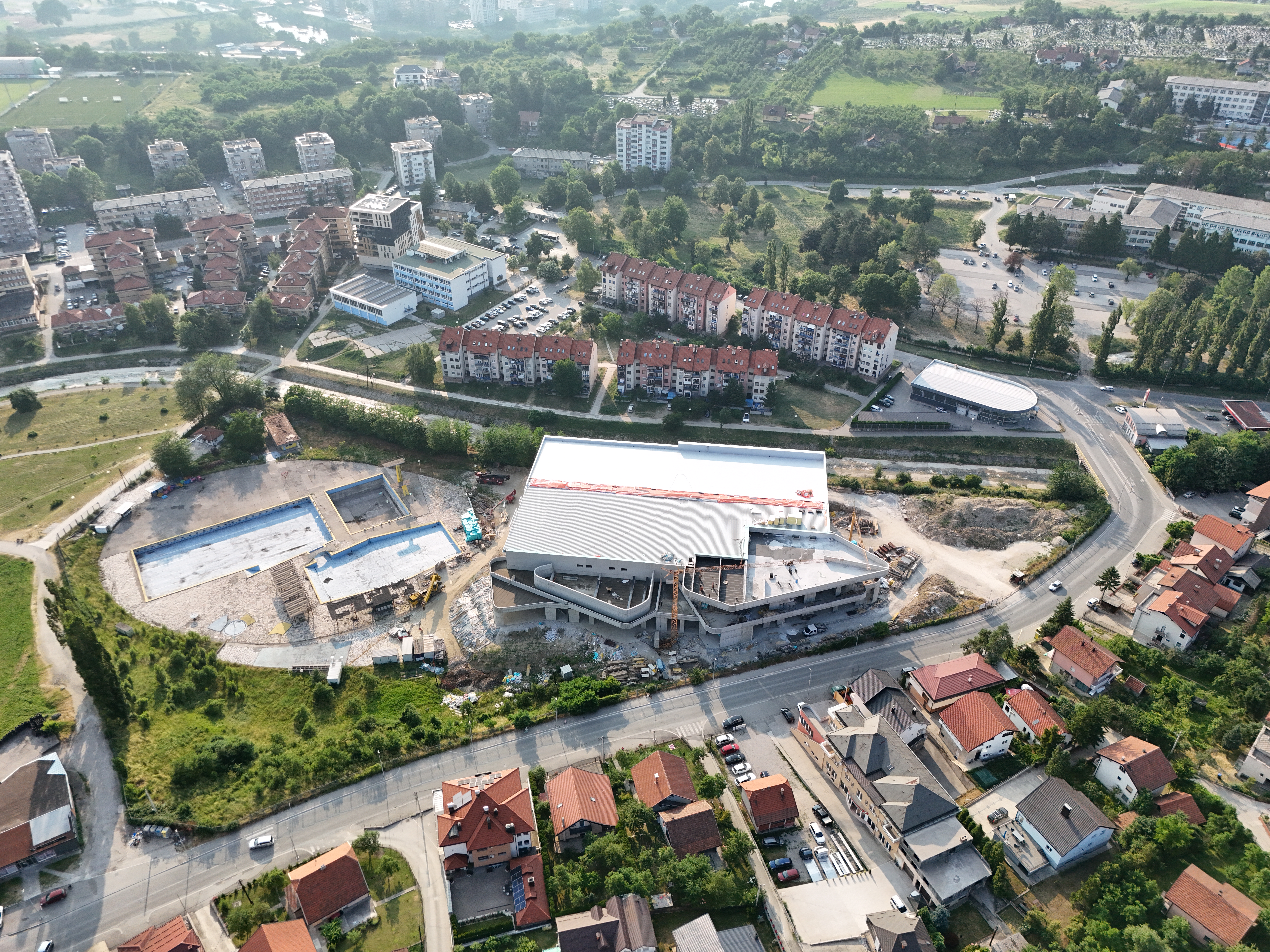 Gradski bazeni Zenica — Zatvoreni bazen
